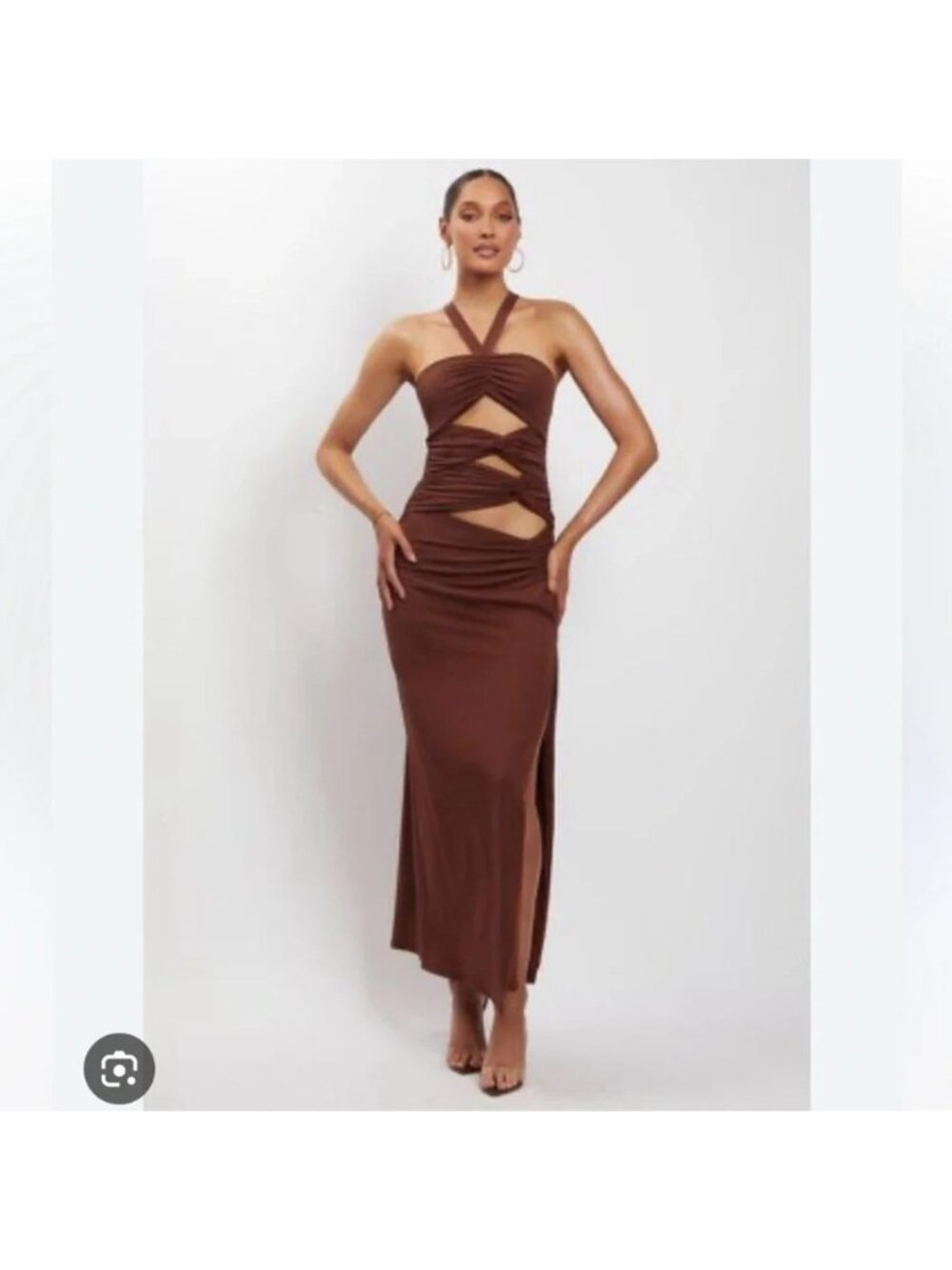 Meshki Nikki Multi Cut Out Maxi Dress
